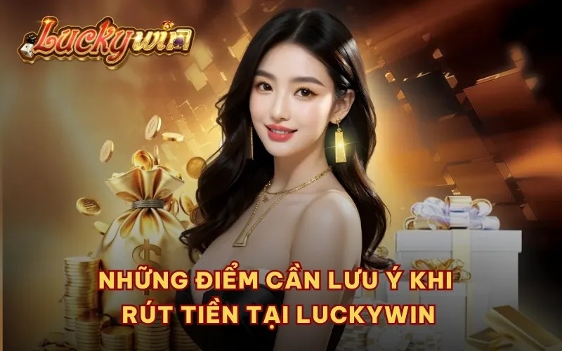 Những điểm cần lưu ý khi rút tiền tại Luckywin